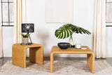 Juanita Natural Square Rattan Coffee Table by Coaster at Eve Furniture