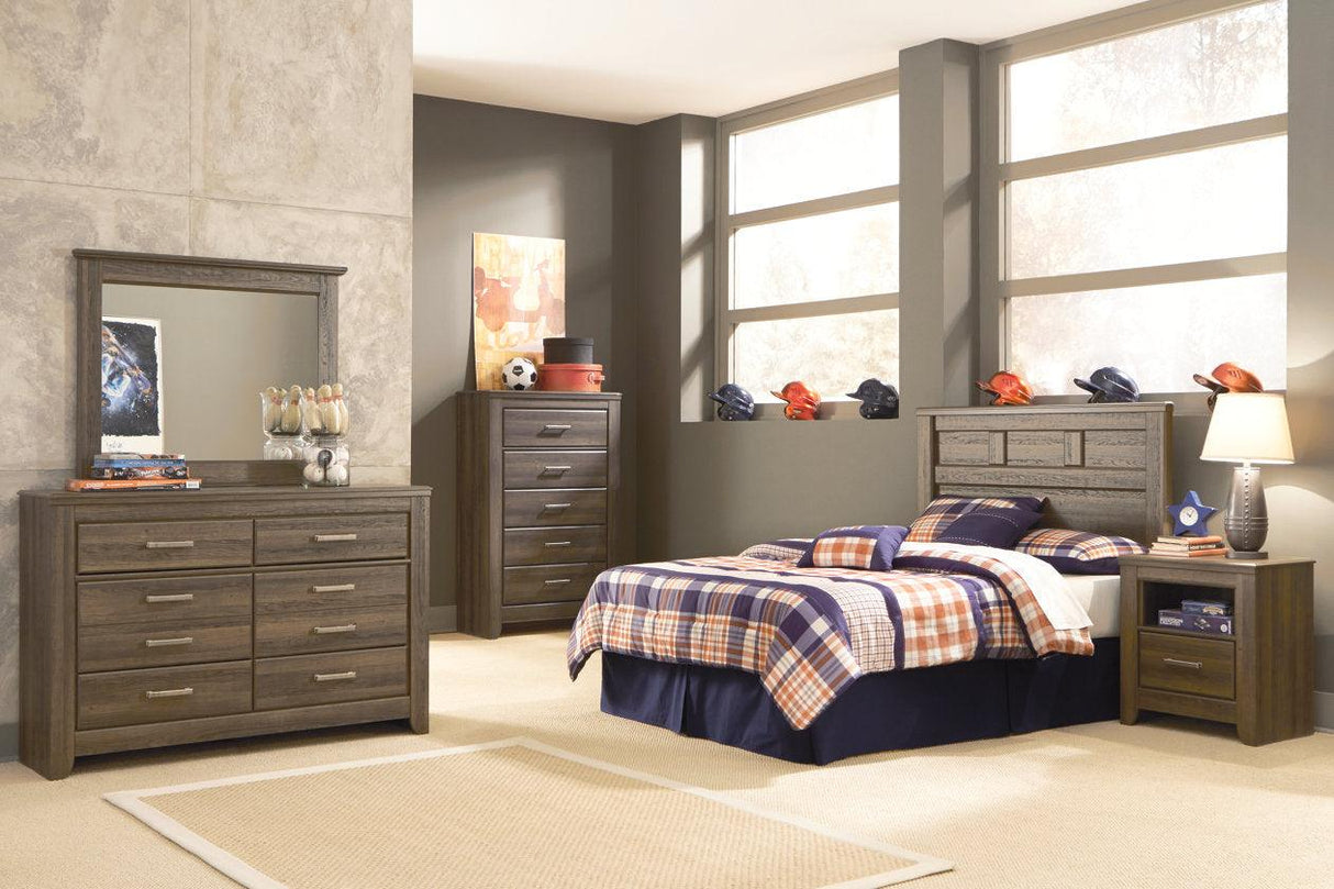 Juararo Dark Brown Chest of Drawers by Ashley at Eve Furniture