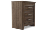Juararo Dark Brown Nightstand by Ashley at Eve Furniture