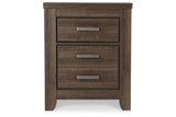 Juararo Dark Brown Nightstand by Ashley at Eve Furniture