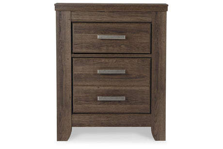 Juararo Dark Brown Nightstand by Ashley at Eve Furniture