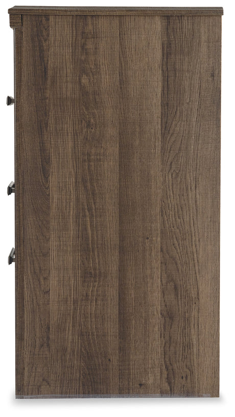 Juararo Dark Brown Panel Bedroom Set by Ashley at Eve Furniture