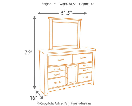 Juararo Dark Brown Poster Bedroom Set by Ashley at Eve Furniture