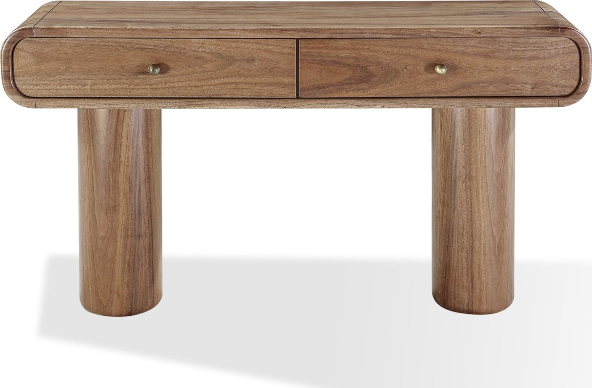 Juba Mongoose Walnut Console Table by Modus Furniture at Eve Furniture