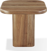 Juba Mongoose Walnut End Table by Modus Furniture at Eve Furniture