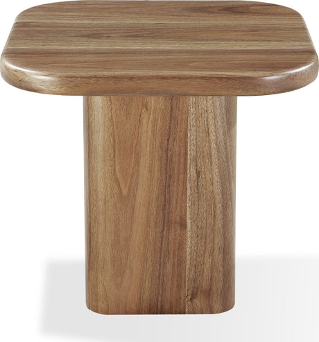 Juba Mongoose Walnut End Table by Modus Furniture at Eve Furniture
