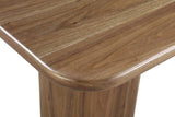 Juba Mongoose Walnut End Table by Modus Furniture at Eve Furniture