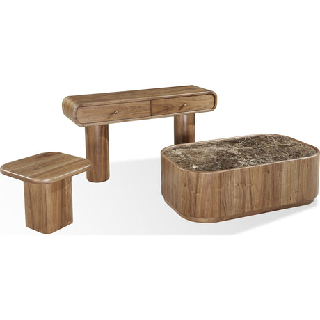 Juba Walnut Console Table in Mongoose by Modus Furniture at Eve Furniture