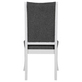 Judd Pearl White and Gray Dining Side Chair, Set of 2 by Coaster at Eve Furniture