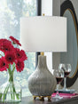 Judlen Gray/Gold Finish Table Lamp by ASHLEY FURNITURE at Eve Furniture