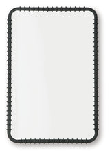 Judlow Black Accent Mirror by Ashley at Eve Furniture