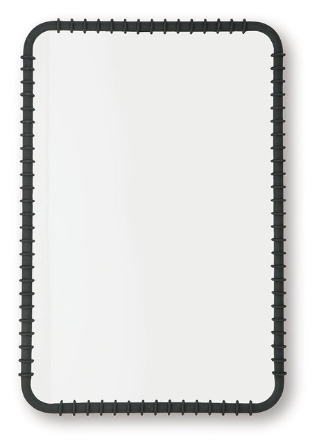 Judlow Black Accent Mirror by Ashley at Eve Furniture