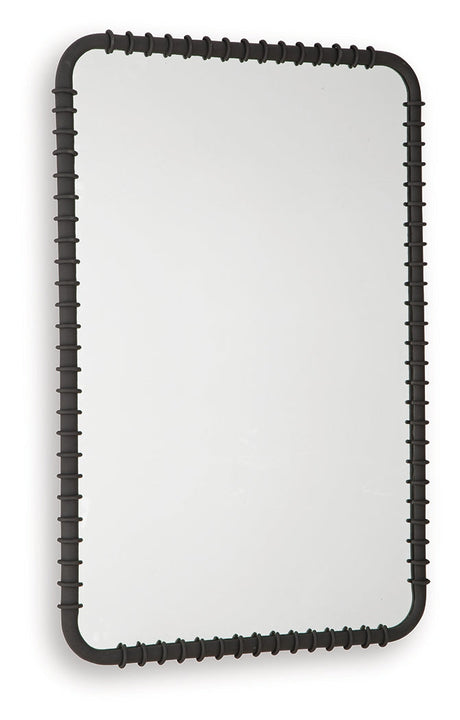 Judlow Black Accent Mirror by Ashley at Eve Furniture