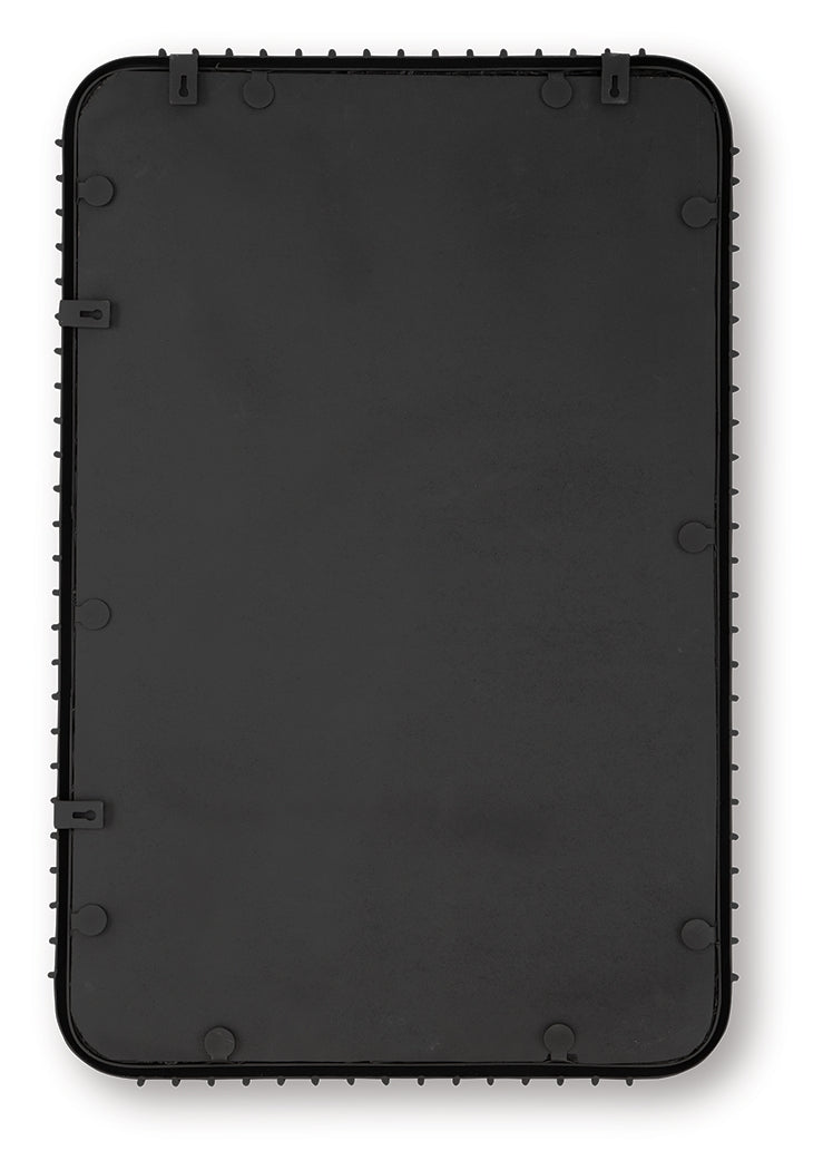 Judlow Black Accent Mirror by Ashley at Eve Furniture