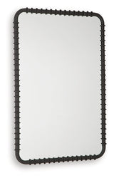 Judlow Black Accent Mirror by ASHLEY FURNITURE at Eve Furniture
