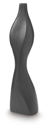 Judsen Black Vase by Ashley at Eve Furniture