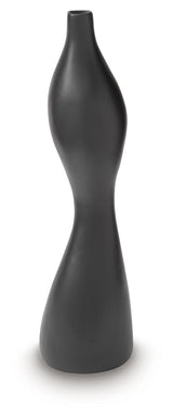 Judsen Black Vase by ASHLEY FURNITURE at Eve Furniture