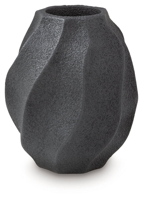 Judworth Black Vase by Ashley at Eve Furniture