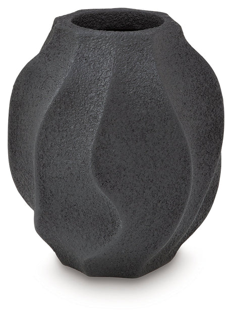 Judworth Black Vase by Ashley at Eve Furniture
