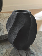 Judworth Black Vase by Ashley at Eve Furniture