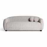 Judy Black and White Woven Fabric Sofa by TOV Furniture at Eve Furniture