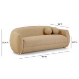 Judy Boucle Sofa by TOV Furniture at Eve Furniture