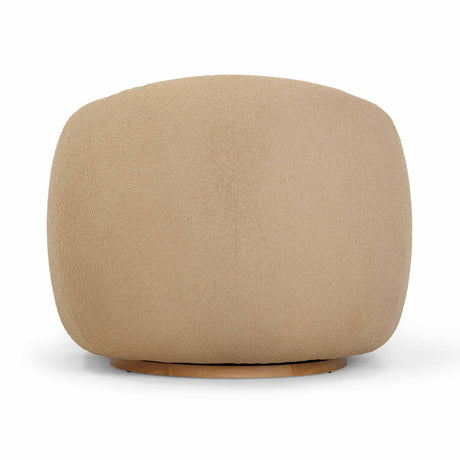 Judy Boucle Swivel Chair by TOV Furniture at Eve Furniture
