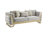 Judy Luxury Living Room Set by Cosmos Furniture at Eve Furniture
