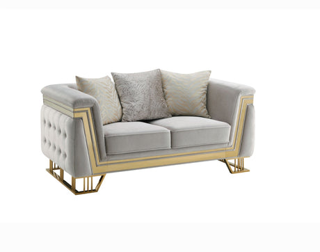 Judy Luxury Living Room Set by Cosmos Furniture at Eve Furniture