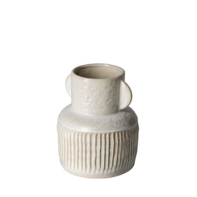 Judy Small Eggshell Ceramic Vase by Mercana at Eve Furniture