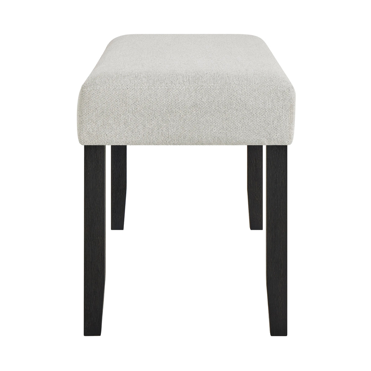 Jules Black and Light Gray Bench by Crown Mark at Eve Furniture