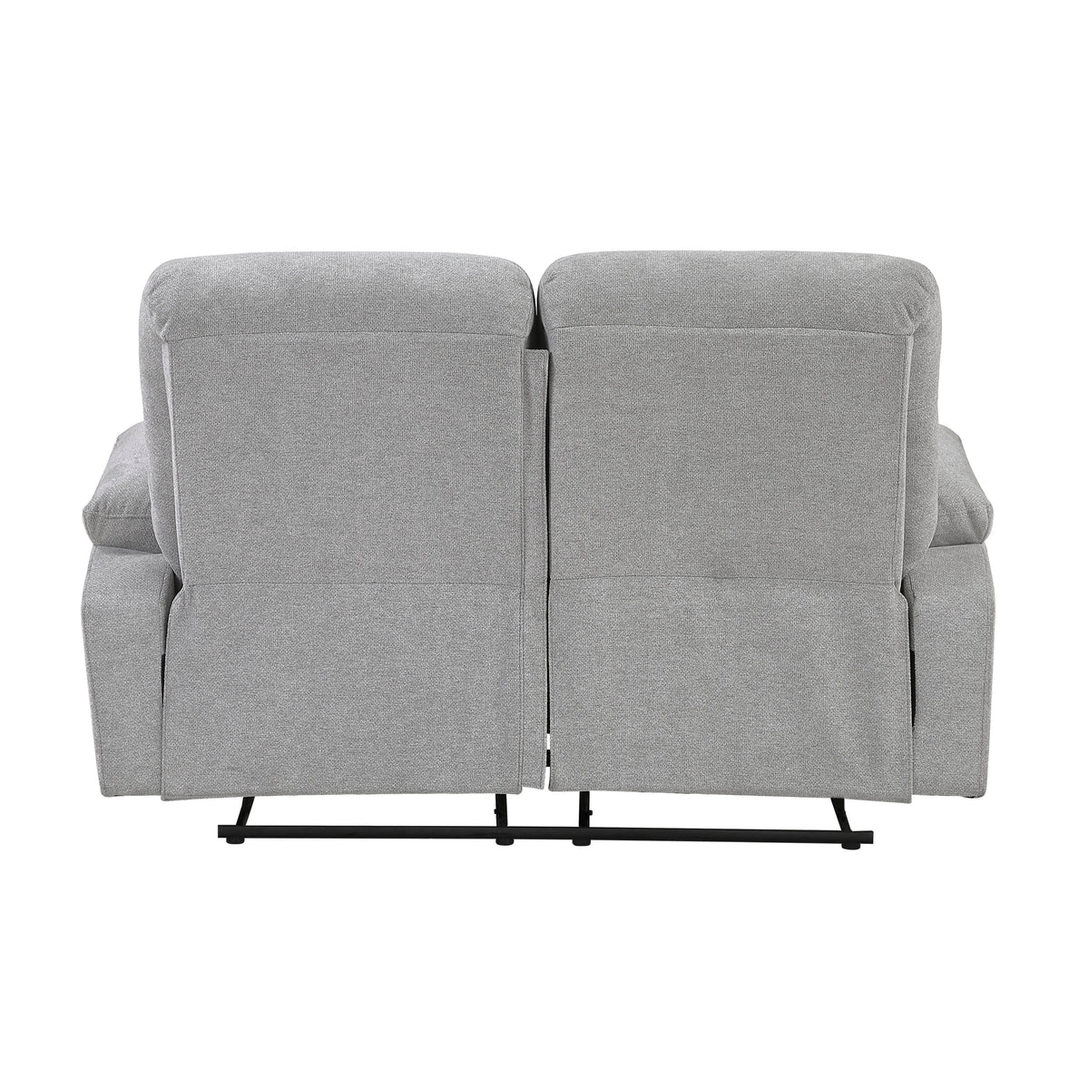 Jules Gray 2-Piece Double Reclining Set by Homelegance at Eve Furniture