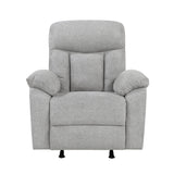 Jules Gray Double Reclining Living Room Set by Homelegance at Eve Furniture