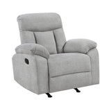 Jules Gray Double Reclining Living Room Set by Homelegance at Eve Furniture