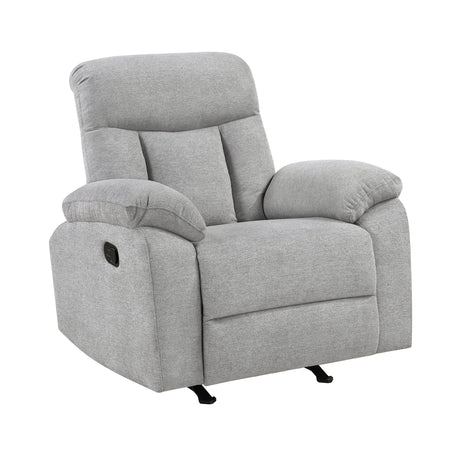 Jules Gray Double Reclining Living Room Set by Homelegance at Eve Furniture