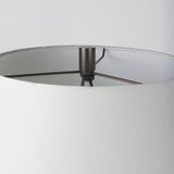Julia 16.0L x 16.0W x 27.0H Gray Antique Painted Cement Table Lamp by Mercana at Eve Furniture
