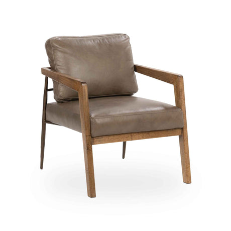 Julia Truffle Brown Accent Chair by Classic Home at Eve Furniture