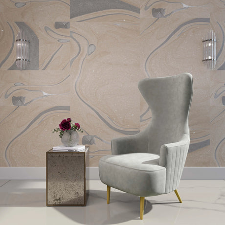 Julia Velvet Channel Tufted Wingback Chair by Inspire Me! Home Decor by TOV Furniture at Eve Furniture