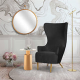 Julia Velvet Wingback Chair by Inspire Me! Home Decor by TOV Furniture at Eve Furniture
