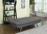 Julian Upholstered Tufted Convertible Sofa Bed Grey by Coaster at Eve Furniture