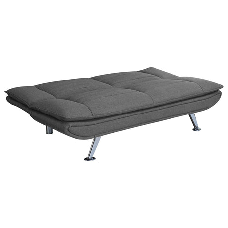 Julian Upholstered Tufted Convertible Sofa Bed Grey by Coaster at Eve Furniture