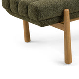 Julianna 56" Textured Fabric Bench by TOV Furniture at Eve Furniture