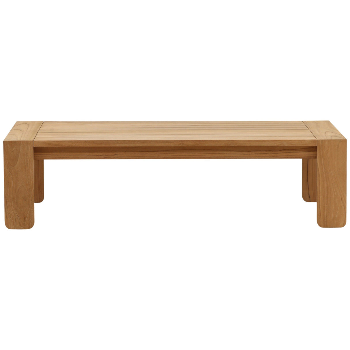 Julie Outdoor Coffee Table, Natural by Dovetail at Eve Furniture