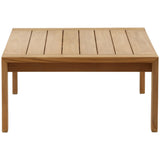 Julie Outdoor Coffee Table, Natural by Dovetail at Eve Furniture