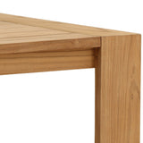 Julie Outdoor Coffee Table, Natural by Dovetail at Eve Furniture