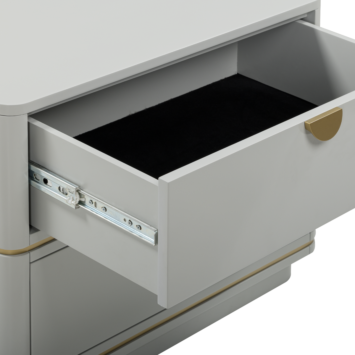 Julieta 28" 2-Drawer Nightstand by TOV Furniture at Eve Furniture