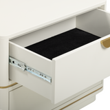 Julieta 28" 2-Drawer Nightstand by TOV Furniture at Eve Furniture