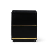 Julieta 28" 2-Drawer Nightstand by TOV Furniture at Eve Furniture
