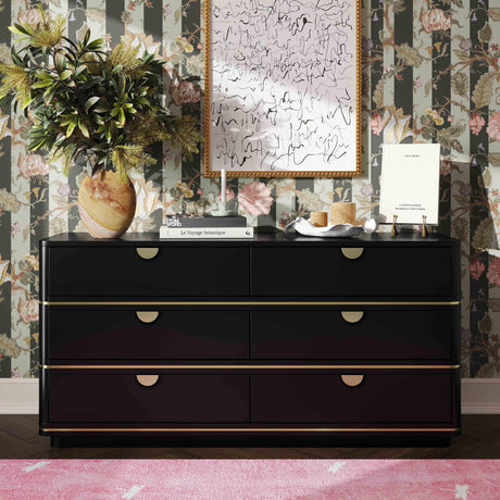 Julieta 6 Drawer Dresser by TOV Furniture at Eve Furniture