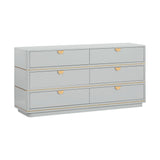 Julieta 6 Drawer Dresser by TOV Furniture at Eve Furniture